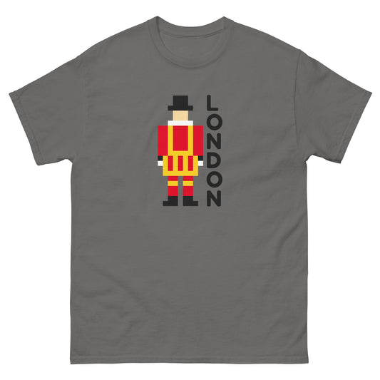 Royal Guard AKA Tower of London Beefeater Pixelated Design t-shirt