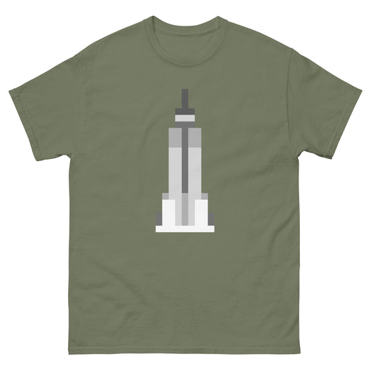 New York Pixelated SkyScrapper - Men's T-Shirt