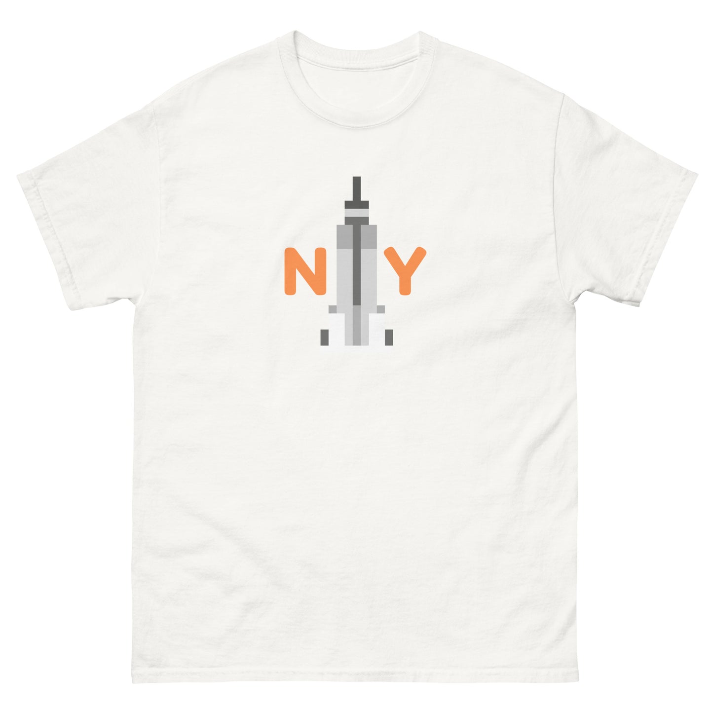 NY Alongside New York Skyscraper - classic tee