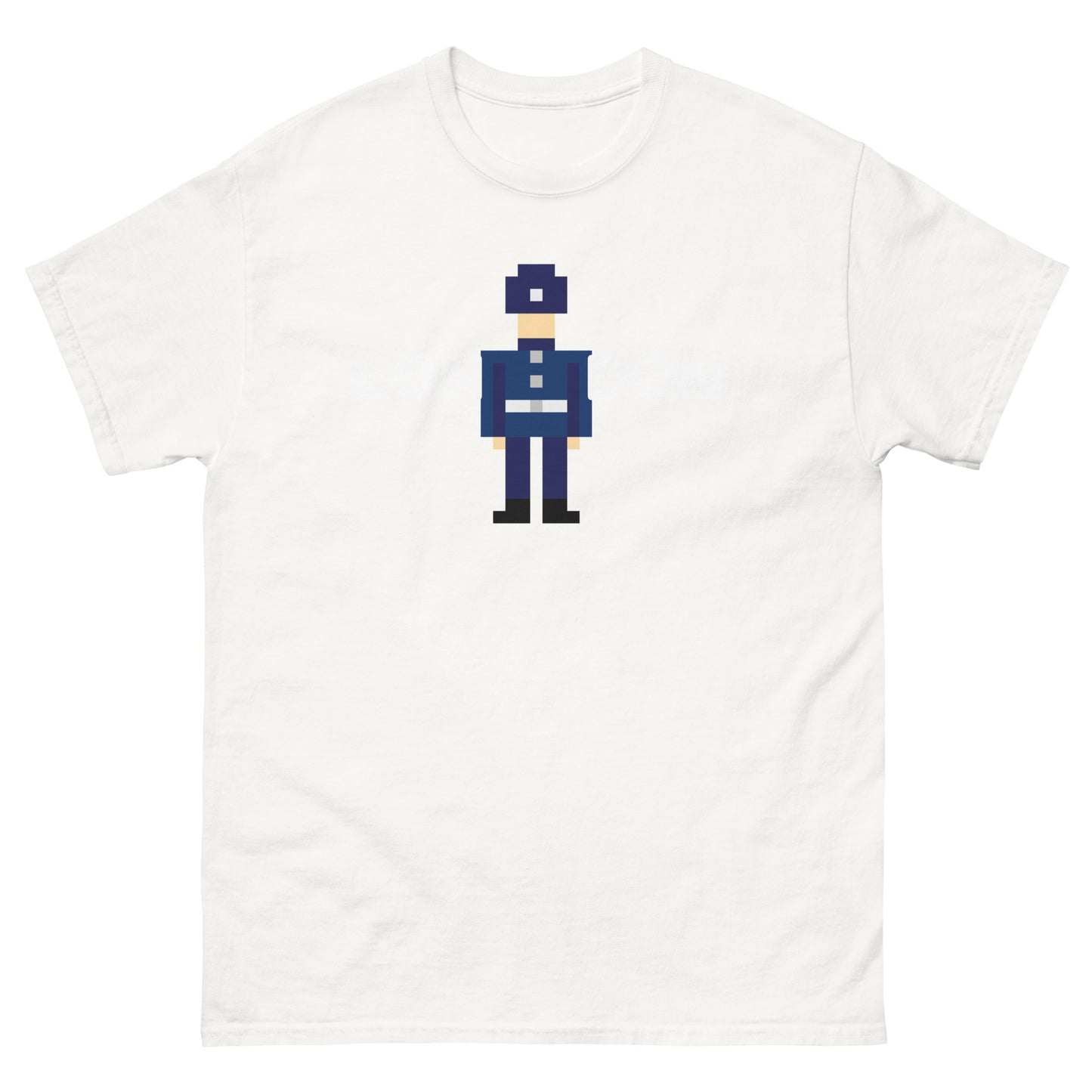 London Pixelated Police Officer - PC Bobby classic tee